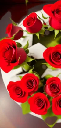Valentine's roses Live Wallpaper
