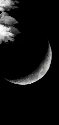 Moon Astronomical Object Crescent Live Wallpaper