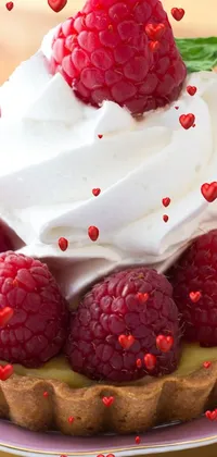 Strawberry cake Live Wallpaper