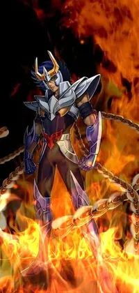 Cartoon Fire Cg Artwork Live Wallpaper
