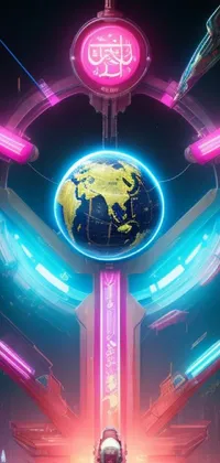 Ironman RGB 4k Animated Live Wallpaper 