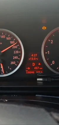 Speedometer Odometer Car Live Wallpaper
