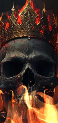 skull Live Wallpaper