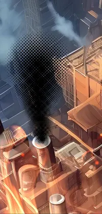 Pollution  Live Wallpaper