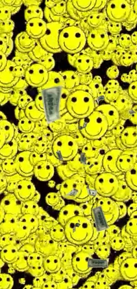Yellow Font Art Live Wallpaper