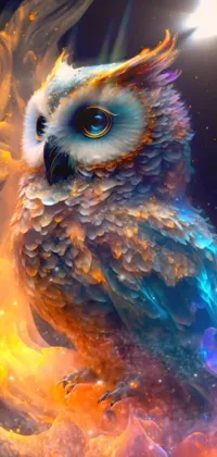Bird Owl Organism Live Wallpaper