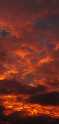sunset coulds Live Wallpaper