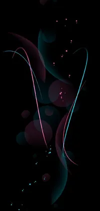 Font Art Magenta Live Wallpaper