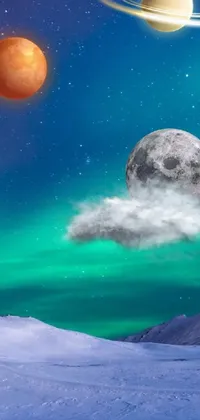 Atmosphere World Moon Live Wallpaper
