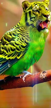 Tiger Bird Live Wallpaper