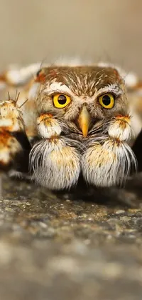 spidey owl   Live Wallpaper