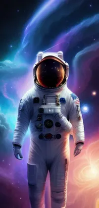 World Astronaut Sleeve Live Wallpaper