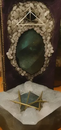 crystal spell book Live Wallpaper