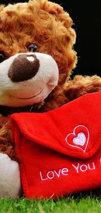 Toy Textile Red Live Wallpaper
