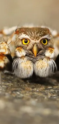 Owl Spider Live Wallpaper