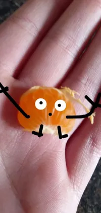 Tiny orange Live Wallpaper