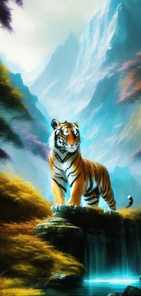 Bengal Tiger Siberian Tiger Vertebrate Live Wallpaper