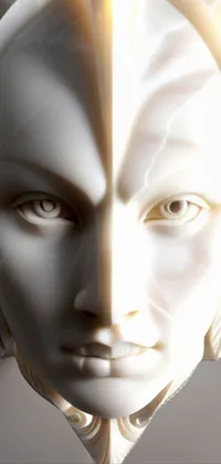 Chin Eyebrow Organ Live Wallpaper