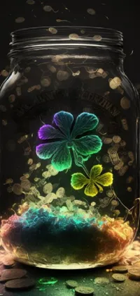 Plant Drinkware Green Live Wallpaper