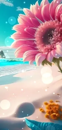 Flower Water Plant Live Wallpaper