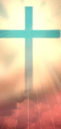 Lighting Cross Religious Item Live Wallpaper