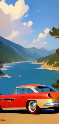 Car Wheel Cloud Live Wallpaper