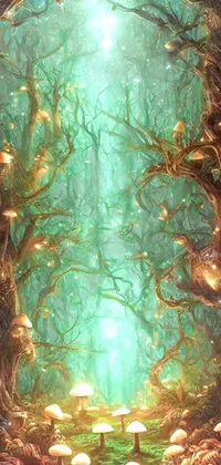 mushroom  Live Wallpaper