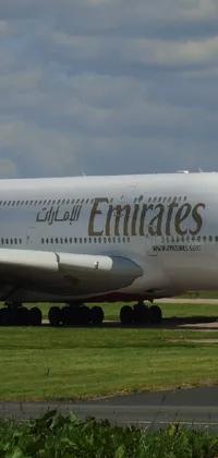 Plane ready for take-off Live Wallpaper