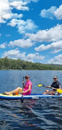 Water Cloud Boat Live Wallpaper