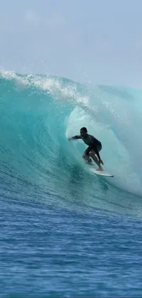 Water Surfing Surfboard Live Wallpaper