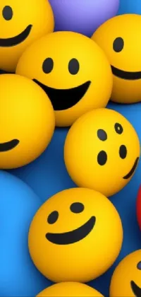 Smile Facial Expression Emoticon Live Wallpaper