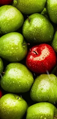 fresh apple  Live Wallpaper