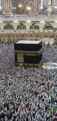 Building Mecca Crowd Live Wallpaper