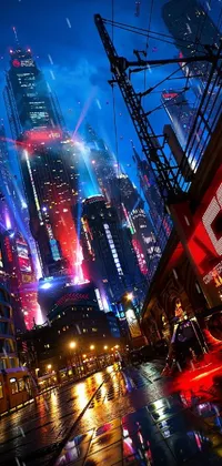 futuristic city hd Live Wallpaper