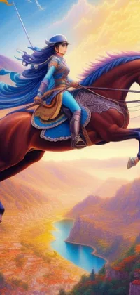 Horse Ecoregion Cloud Live Wallpaper