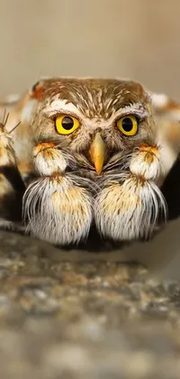 spider owl Live Wallpaper