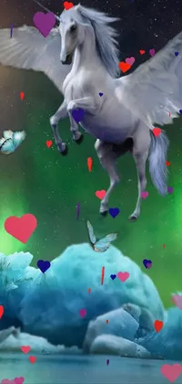 A Magical Unicorn  Live Wallpaper