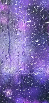 Purple Liquid Azure Live Wallpaper