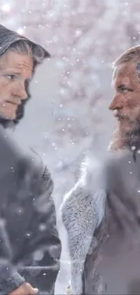 Snow Freezing Gesture Live Wallpaper