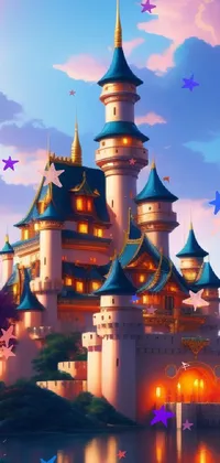anime castle Live Wallpaper