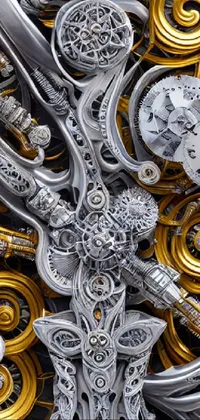 Watch Clock Art Live Wallpaper
