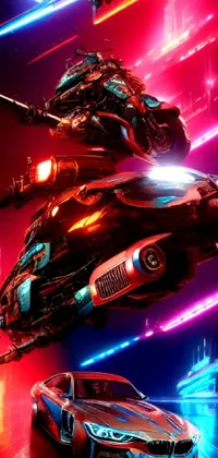 Cyberpunk 2077 4K car animated wallpaper 