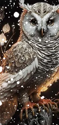 Bird Light Branch Live Wallpaper