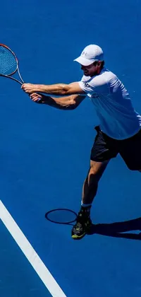 Playing Sports Racketlon Tennis Live Wallpaper