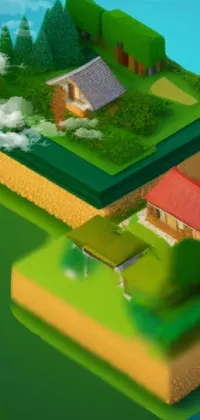 Building House Land Lot Live Wallpaper