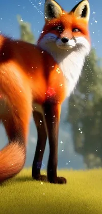 Nature Carnivore Red Fox Live Wallpaper