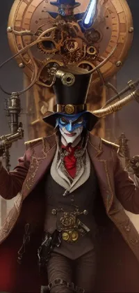 Human Throne Hat Live Wallpaper
