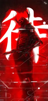 Font Red Art Live Wallpaper