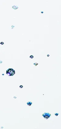 Liquid Fluid Electric Blue Live Wallpaper