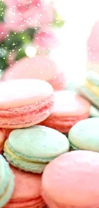 Yummy Macaroons 😋  Live Wallpaper